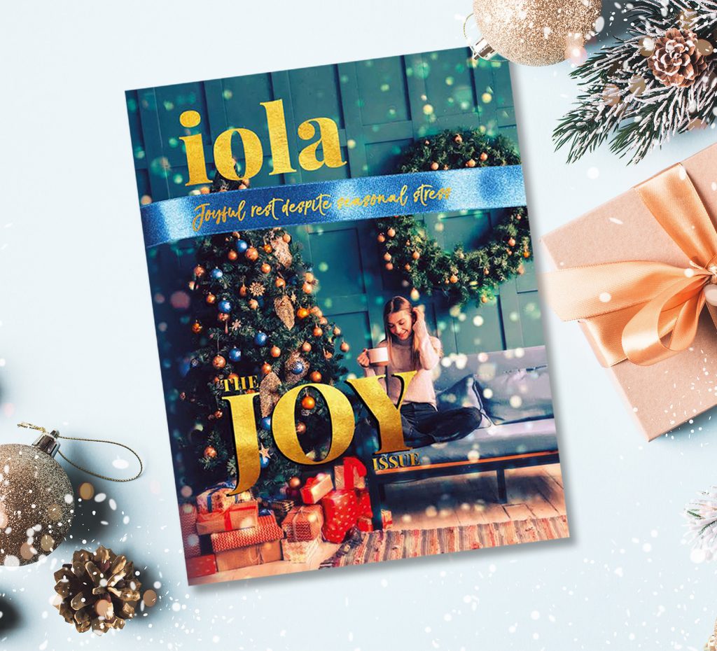 iola the joy issue christian magazine for Christmas